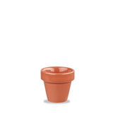 Churchill Super Vitrified Paprika Blumentopf. 6,7cm/ 11,4cl