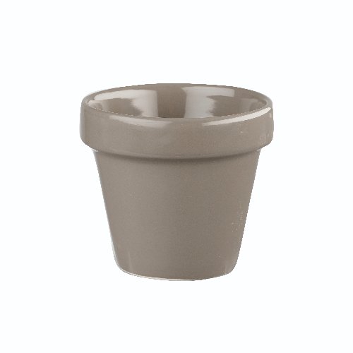 Churchill Super Vitrified Pebble Blumentopf 9cm für die Präsentation von Speisen