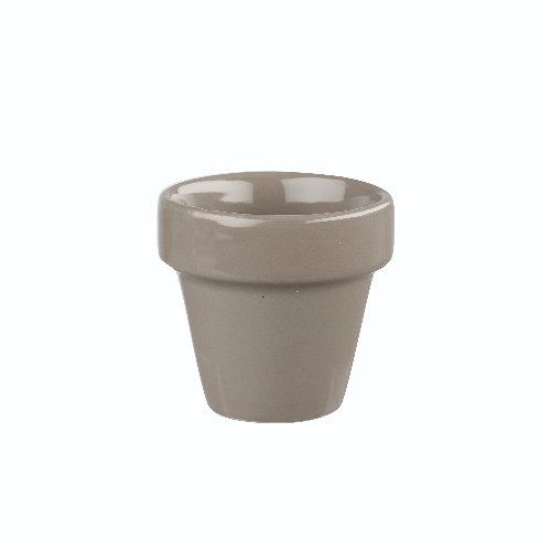 Churchill Super Vitrified Pebble Blumentopf 6,7cm für die Präsentation von Beilagen