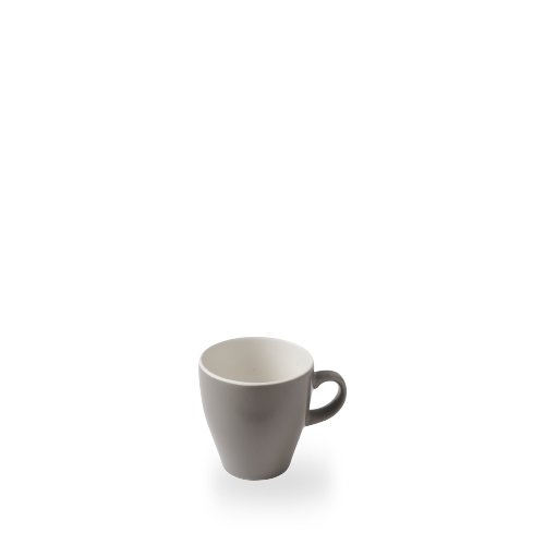 Churchill Super Vitrified Grey Tulip Tasse für Kaffee und Tee, spülmaschinengeeignet