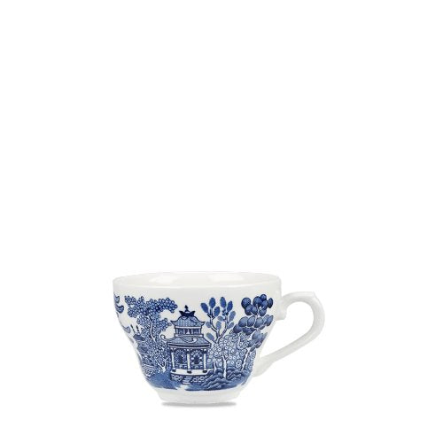 Churchill Super Vitrified Blue Willow Tee/Kaffee Tasse für Gastronomie