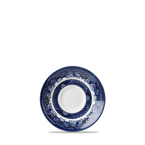Churchill Super Vitrified Blue Willow Georgian Untere 14,1cm als Servierplatte für gastronomische Anwendungen