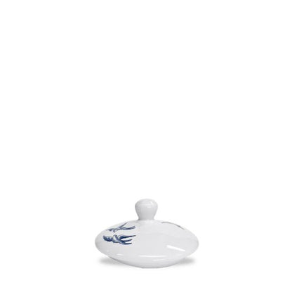Churchill Super Vitrified Blue Willow Zucker Schale mit Deckel für Gastronomie