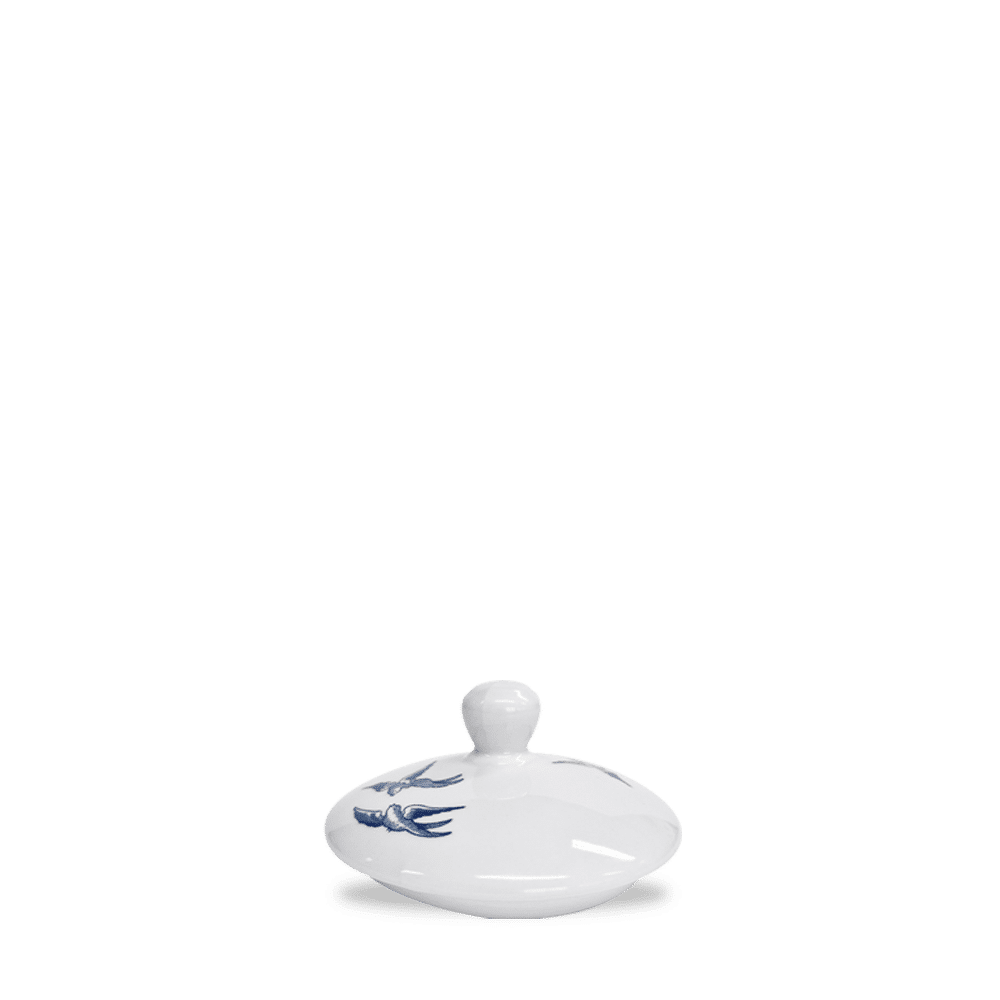 Churchill Super Vitrified Blue Willow Zucker Schale mit Deckel für Gastronomie