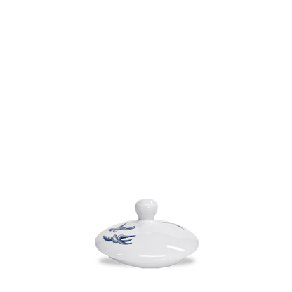 Churchill Super Vitrified Blue Willow Zucker Schale mit Deckel für Gastronomie