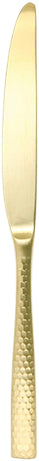 Fortessa Cutlery LUCCA FACET GOLD Menümesser für edle Table Settings