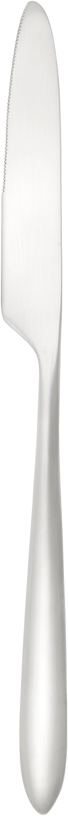 Fortessa Cutlery VELO BRUSHED Menümesser aus Edelstahl für den gastronomischen Einsatz