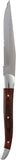 Fortessa Cutlery Steakmesser Wellenschliff Holz dunkel