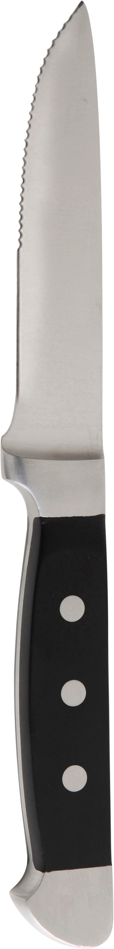 Fortessa Cutlery Steakmesser Vaquero schwarz - hochwertiges Steakmesser für Gastronomie