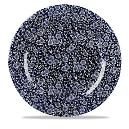 Churchill Super Vitrified Victorian Calico Willow Teller, ideal zum Servieren von Speisen im Gastronomiebereich.