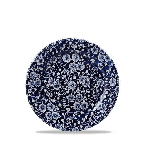 Churchill Super Vitrified Victorian Calico Willow Teller, flach, 17cm, ideal für die Gastronomie