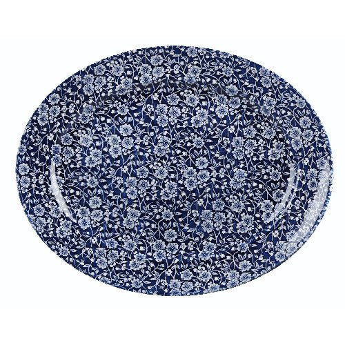 Churchill Super Vitrified Victorian Calico Willow Platte, ideal zum Servieren von Speisen in der Gastronomie