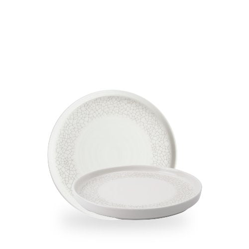 Churchill Viana Charcoal Grey Walled Plate 21 cm für Gastronomie und Catering