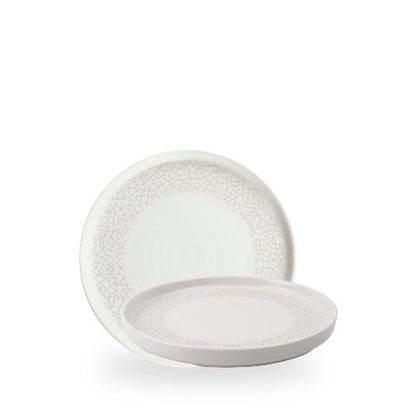 Churchill Viana Charcoal Grey Walled Plate 21 cm für Gastronomie und Catering