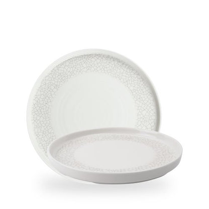 Churchill Viana Charcoal Grey Walled Plate 26 cm für die Gastronomie