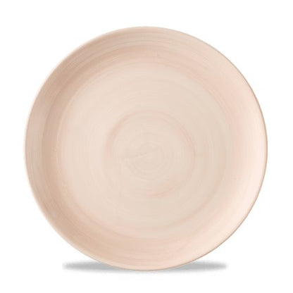 Churchill Super Vitrified Stonecast Canvas Coral Teller flach 26cm für Gastronomie