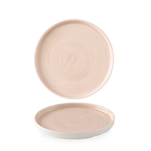 Churchill Super Vitrified Stonecast Canvas Coral Teller 16cm für die Gastronomie
