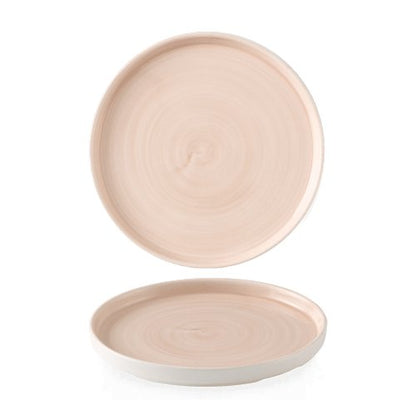 Churchill Super Vitrified Stonecast Canvas Coral Teller 21cm für gastronomische Anrichtung