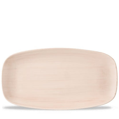 Churchill Super Vitrified Stonecast Canvas Coral Platte für die Gastronomie