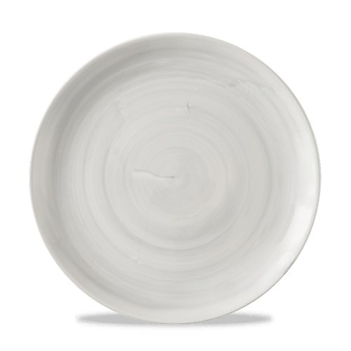 Churchill Super Vitrified Stonecast Canvas Grey Teller 26cm für professionelle Gastronomie