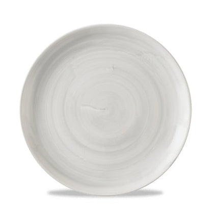 Churchill Stonecast Canvas Grey Teller, rund, 21,7 cm, für Gastronomie