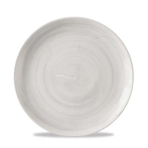Churchill Stonecast Canvas Grey Teller, rund, 21,7 cm, für Gastronomie