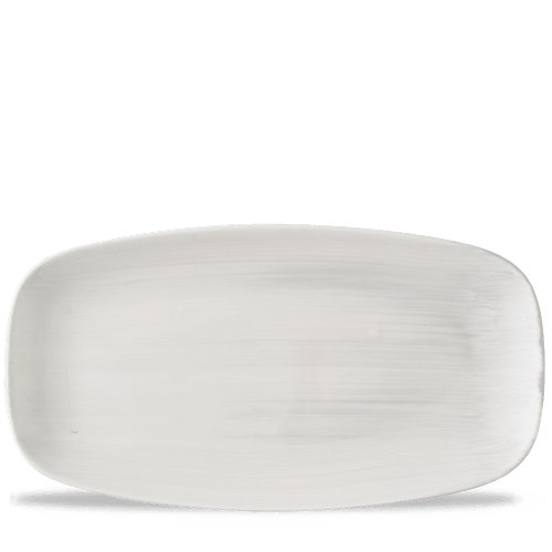 Churchill Super Vitrified Stonecast Canvas Grey Platte für das Anrichten von Speisen