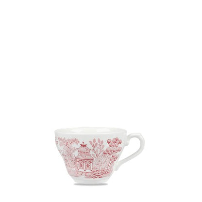 Churchill Super Vitrified Cranberry Willow Tee/Kaffee Tasse für Gastronomie