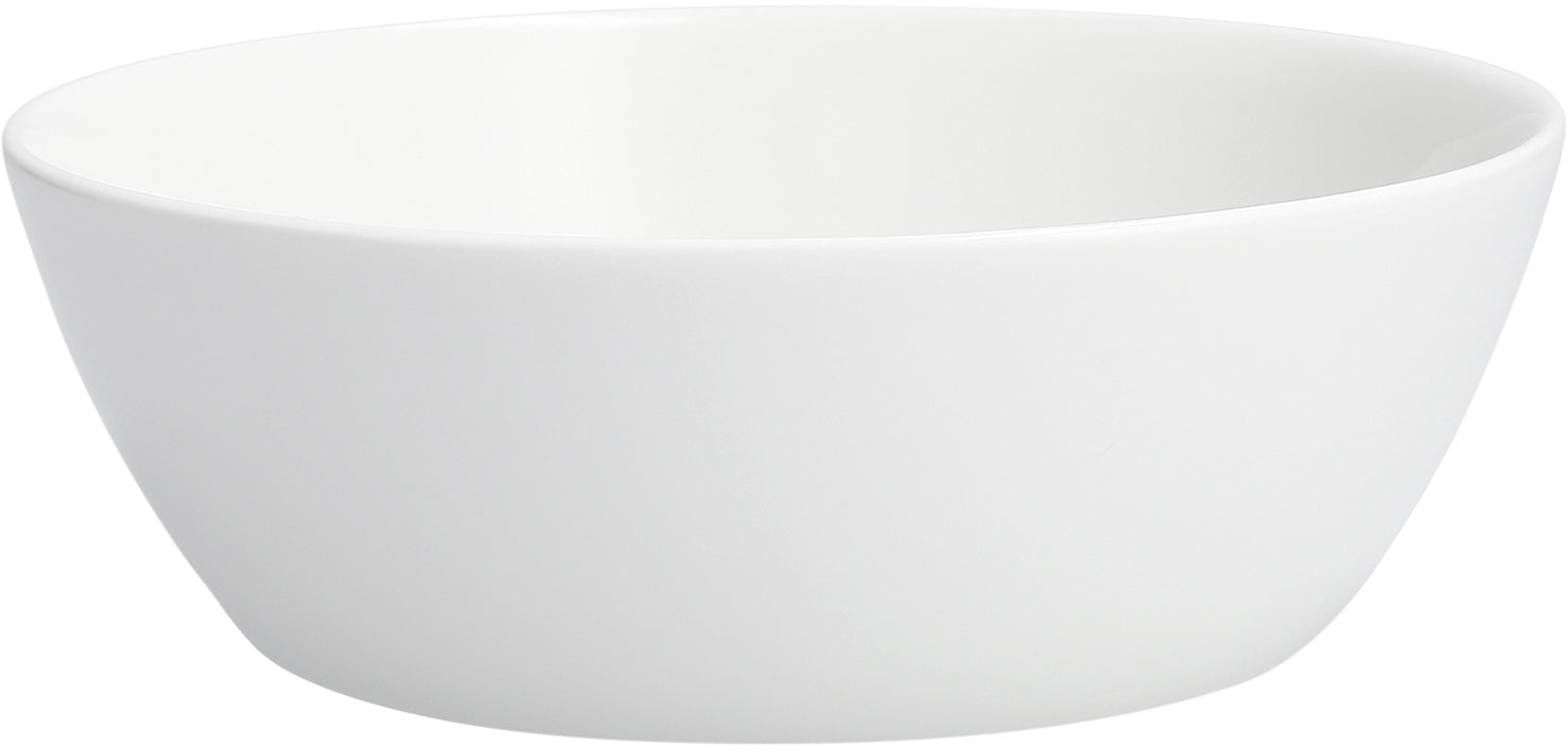 Fortessa Dinnerware SNOW Bowl 18cm für Suppen und Pasta im Gastronomie-Einsatz