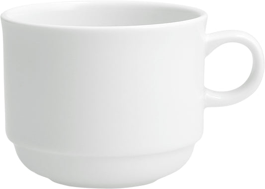 Fortessa Dinnerware SNOW Kaffee-Tasse stapelbar 0,28l für Gastronomie