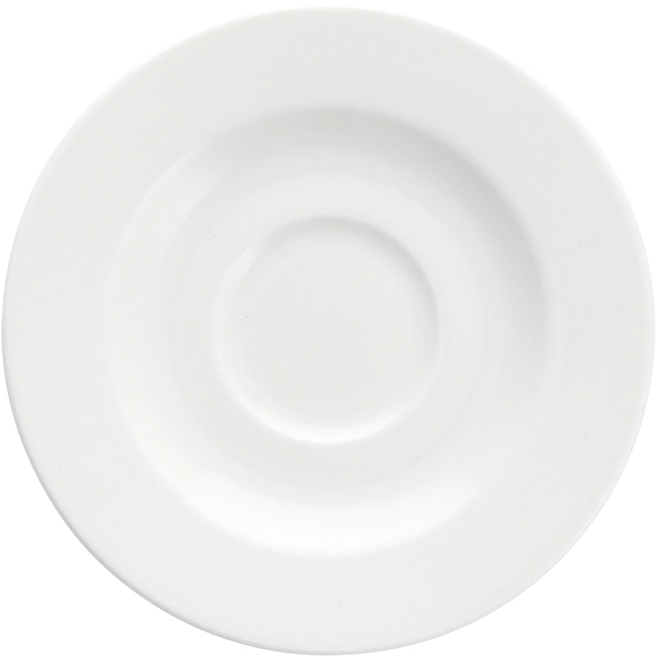 Fortessa Dinnerware SNOW Espresso-Untertasse 12,5cm für Gastronomie