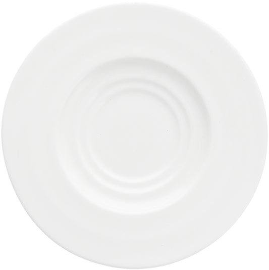 Fortessa CIELO Espresso-Untertasse aus Bone China für elegante Präsentation