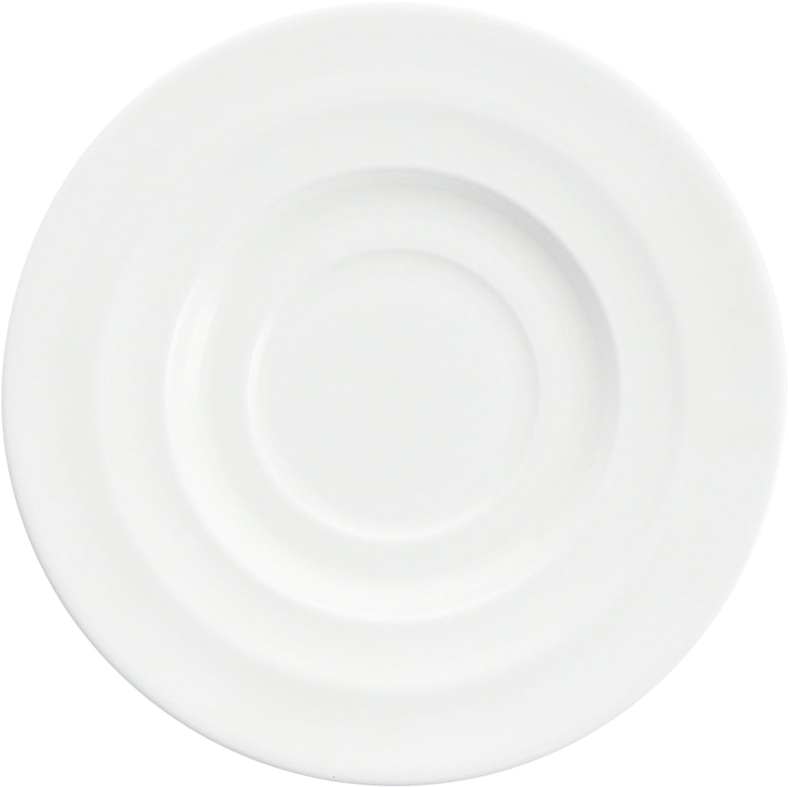 Fortessa Dinnerware CIELO Kombi-Untertasse 16cm zur Präsentation von Kaffee und Snacks