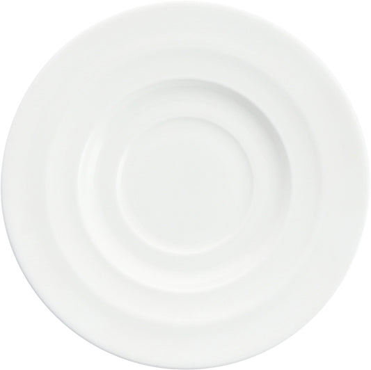Fortessa Dinnerware CIELO Kombi-Untertasse 16cm zur Präsentation von Kaffee und Snacks