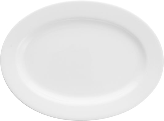 Fortessa Dinnerware GRACIA Platte oval Fahne 24cm für die gastronomische Präsentation.