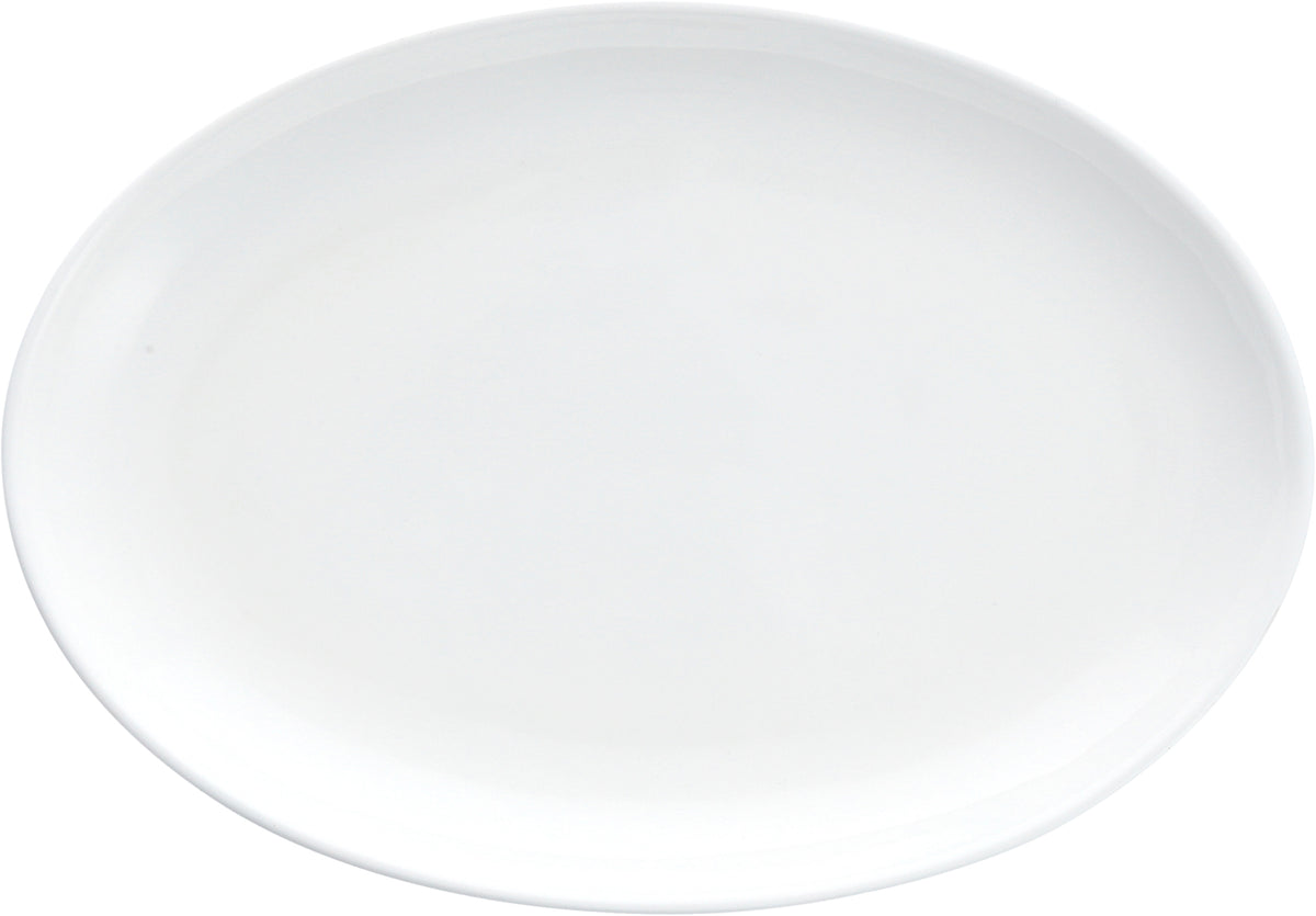 Fortessa Dinnerware PURIO Platte oval coupe 25cm für elegante Tischpräsentationen