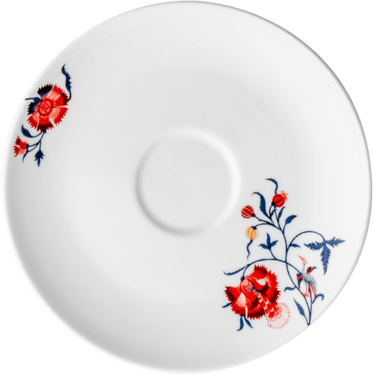 Fortessa Dinnerware RED GARDEN Kombi-Untertasse 15,5cm für Kaffee und Cappuccino
