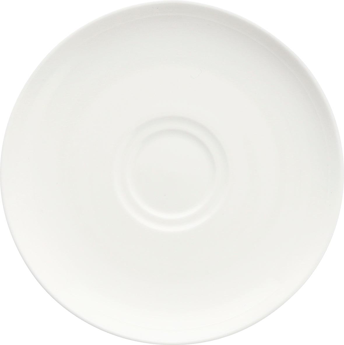 Fortessa Dinnerware MODERN COUPE Kombi-Untertasse für Kaffee und kleine Leckereien