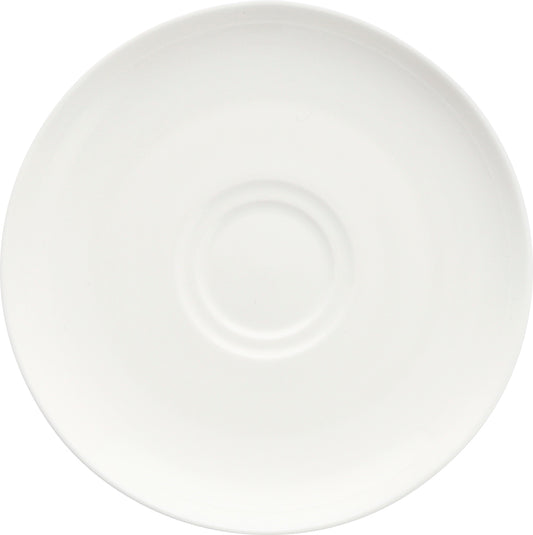Fortessa Dinnerware MODERN COUPE Kombi-Untertasse für Kaffee und kleine Leckereien