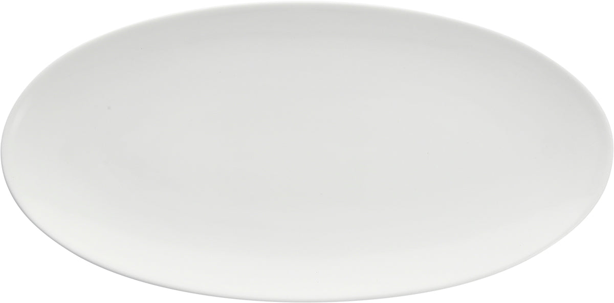 Fortessa Dinnerware SP Platte oval schmal coupe 31x15cm - elegante Servierplatte für Fisch und Fleisch