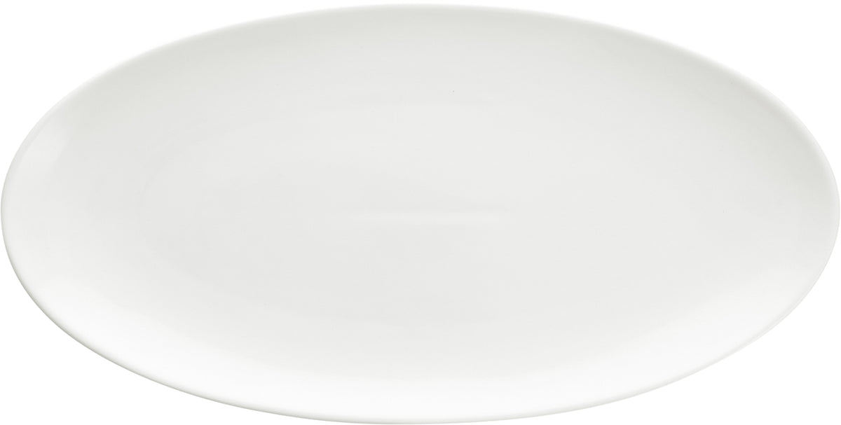 Fortessa Dinnerware SP Platte oval schmal coupe 36x18cm für die Präsentation von Speisen