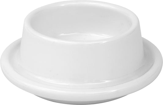 Fortessa Accessories Buttercloche Unterteil aus Porzellan für stilvolle Präsentation von Butter und Aufstrichen