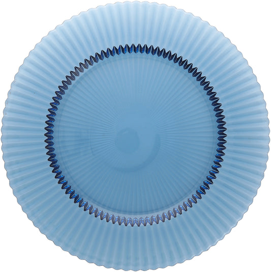 Fortessa Dinnerware ARCHIE Glasteller flach 21,5cm Azur für die Präsentation von Speisen