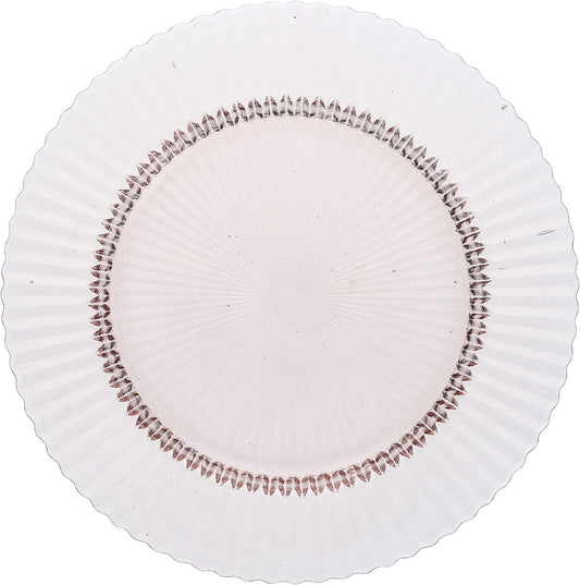 Fortessa Dinnerware ARCHIE Glasteller flach 27cm Pink für die Präsentation von Speisen