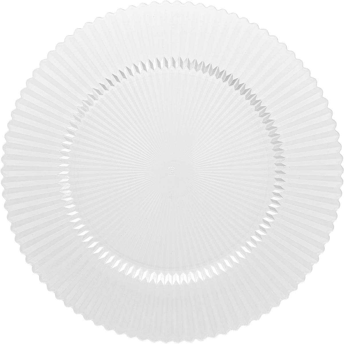 Fortessa Dinnerware ARCHIE Glasteller flach 32,5cm klar für die Präsentation von Speisen