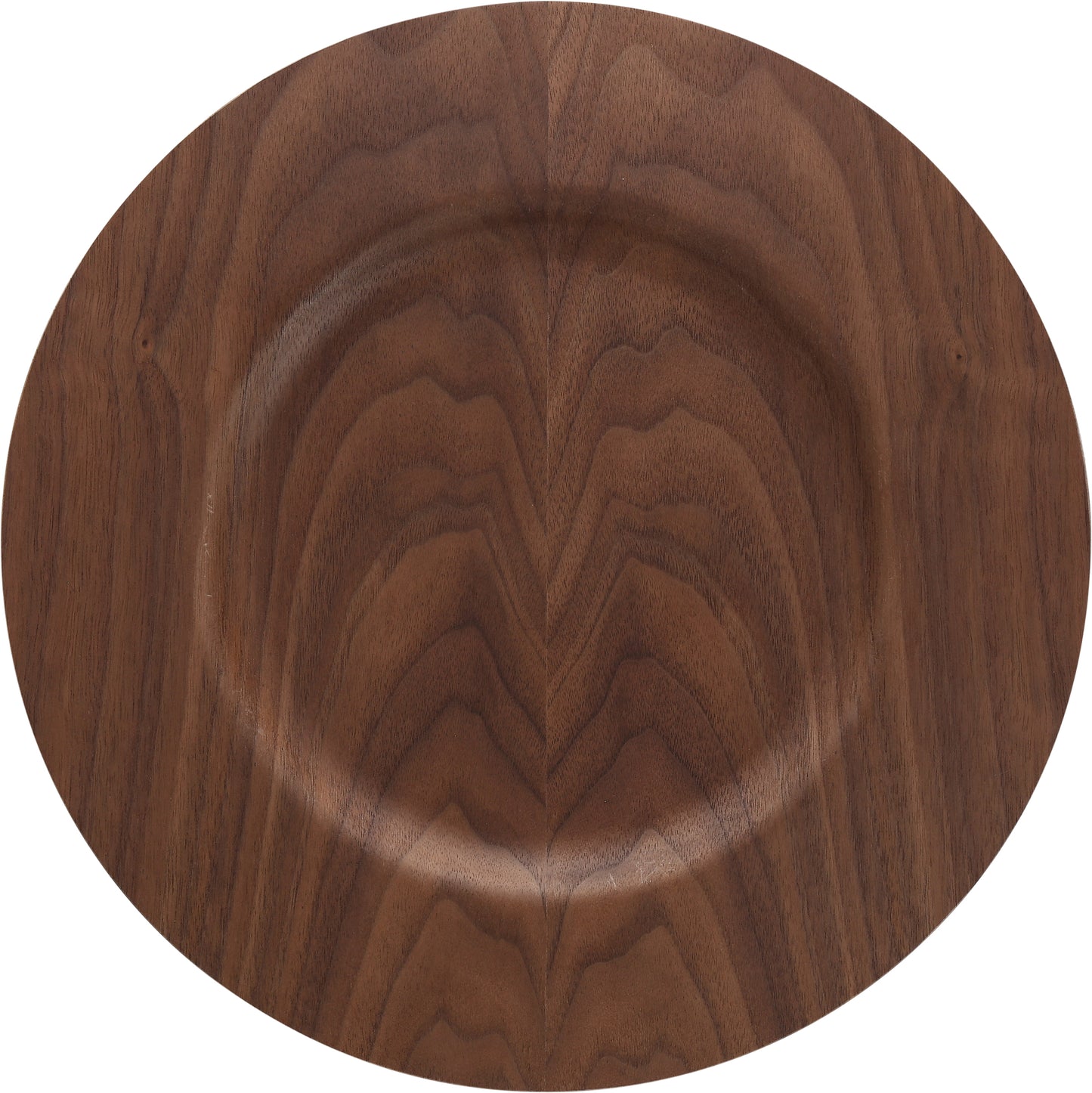 Fortessa Platzteller Furnierholz dunkel 34cm für ansprechende Tischdekoration