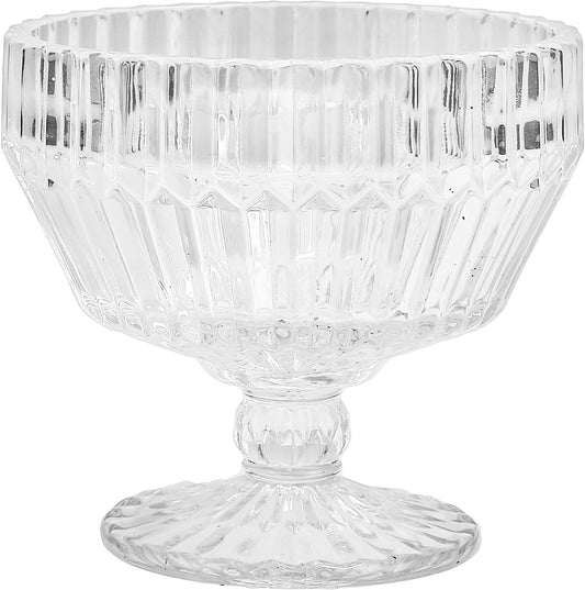 Fortessa Dinnerware ARCHIE Glasbowl auf Fuss 11cm klar für kreative Tischgestaltungen