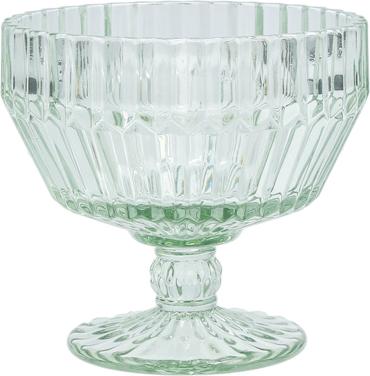 Fortessa Dinnerware ARCHIE Glasbowl auf Fuß 11cm Salbeigrün für Desserts und Snacks