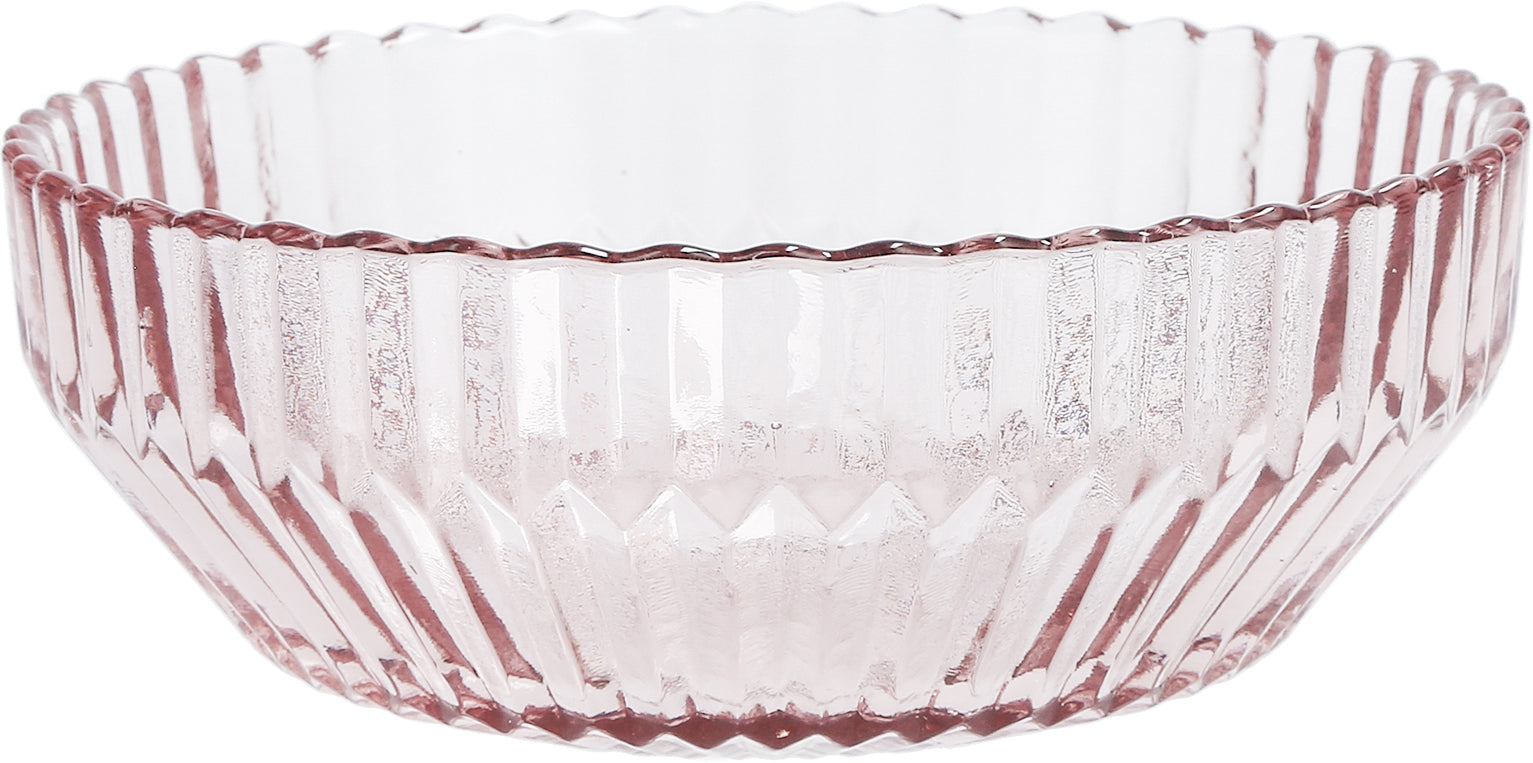 Fortessa Dinnerware ARCHIE Glasbowl 16cm Pink für Salate und Suppen