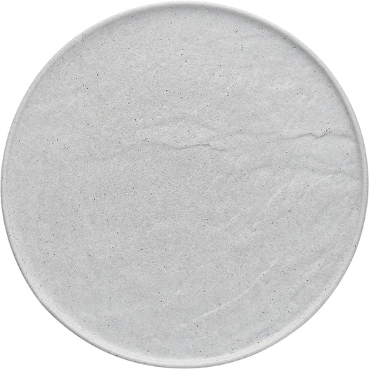 Fortessa Dinnerware NATURE LIGHT Teller flach rund 22cm für die Präsentation von Desserts und kleinen Speisen.